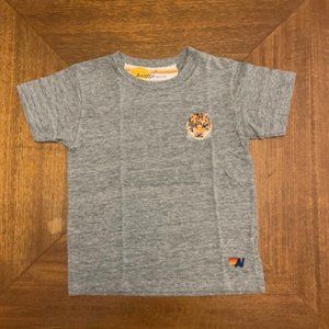 Grey Embroidered Tiger Aviator Nation t-shirt 6
